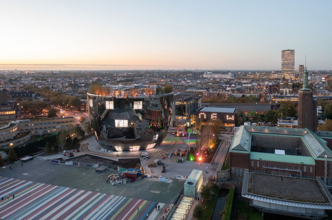 Magazyn kolekcji dzieł sztuki Muzeum Boijmans Van Beuningen w Rotterdamie