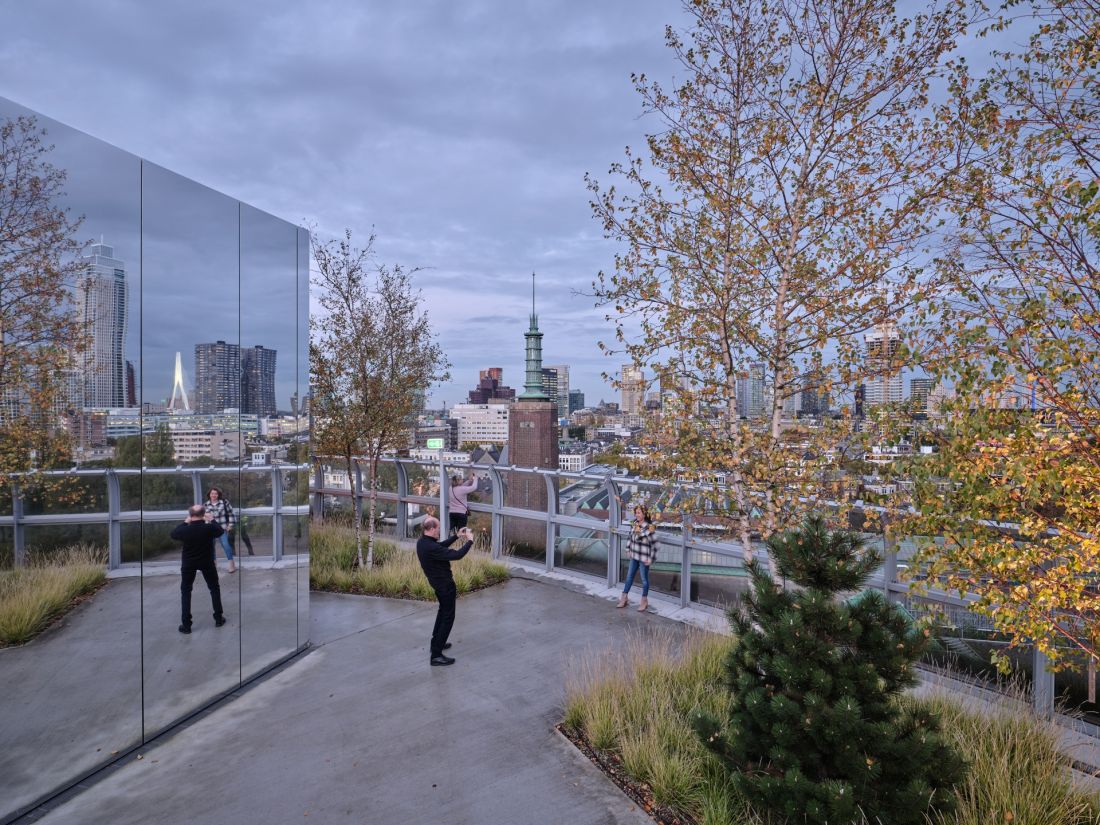 Magazyn kolekcji dzieł sztuki Muzeum Boijmans Van Beuningen w Rotterdamie
