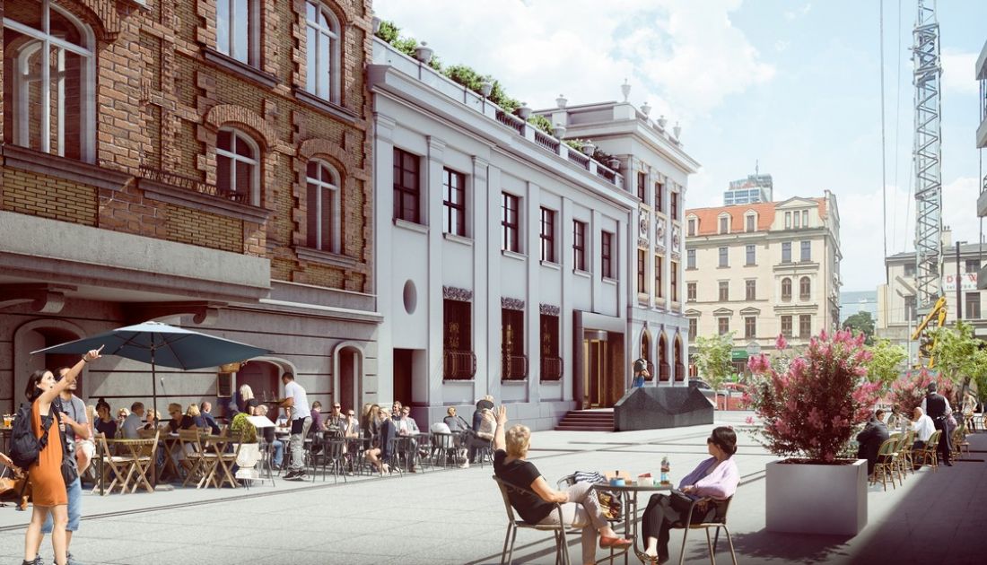 WIdok od strony ulicy Mielęckiego