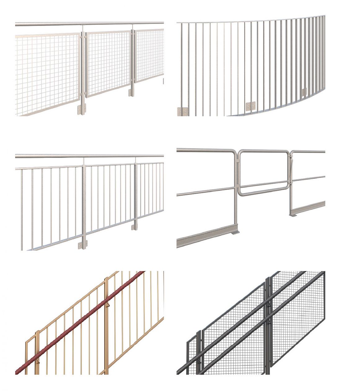 Balustrady dla budownictwa mieszkaniowego, usługowego i przemy­słowego