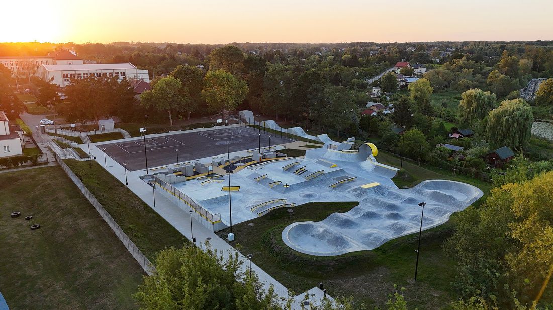 Skatepark, pumptrack & Parkour Park - Mińsk Mazowiecki