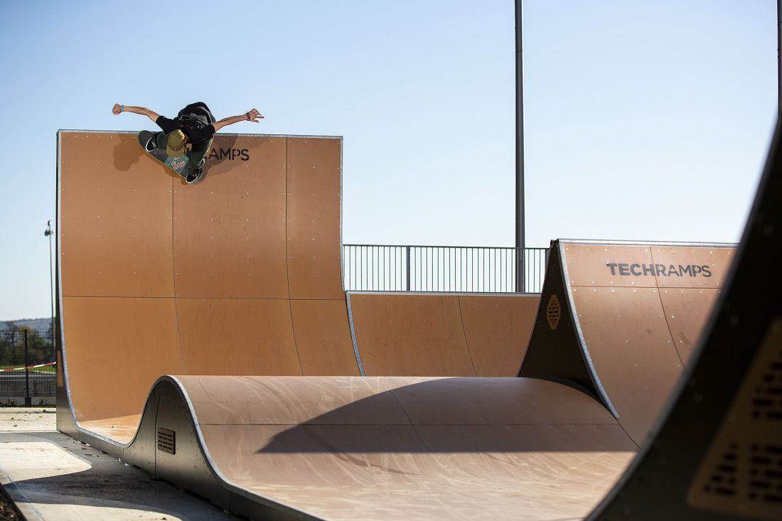 Skatepark modułowy w Rzezawie