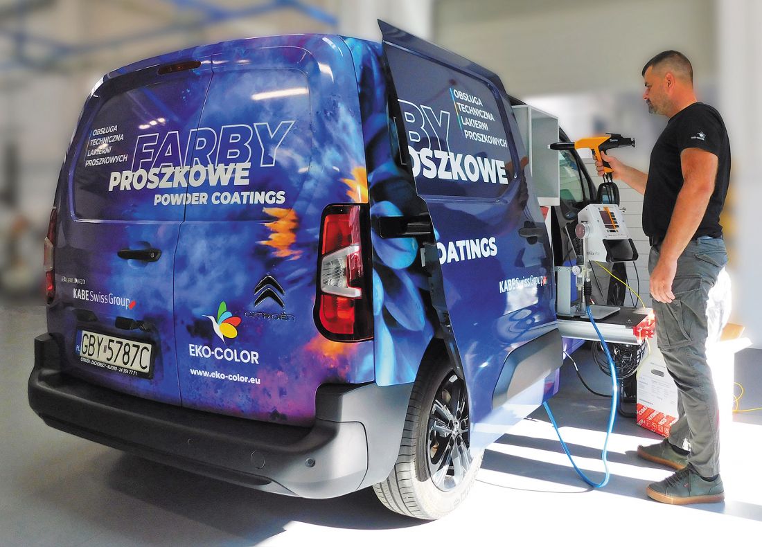 Farby proszkowe EKO-COLOR - rozwiązania dla architektów i przemysłu