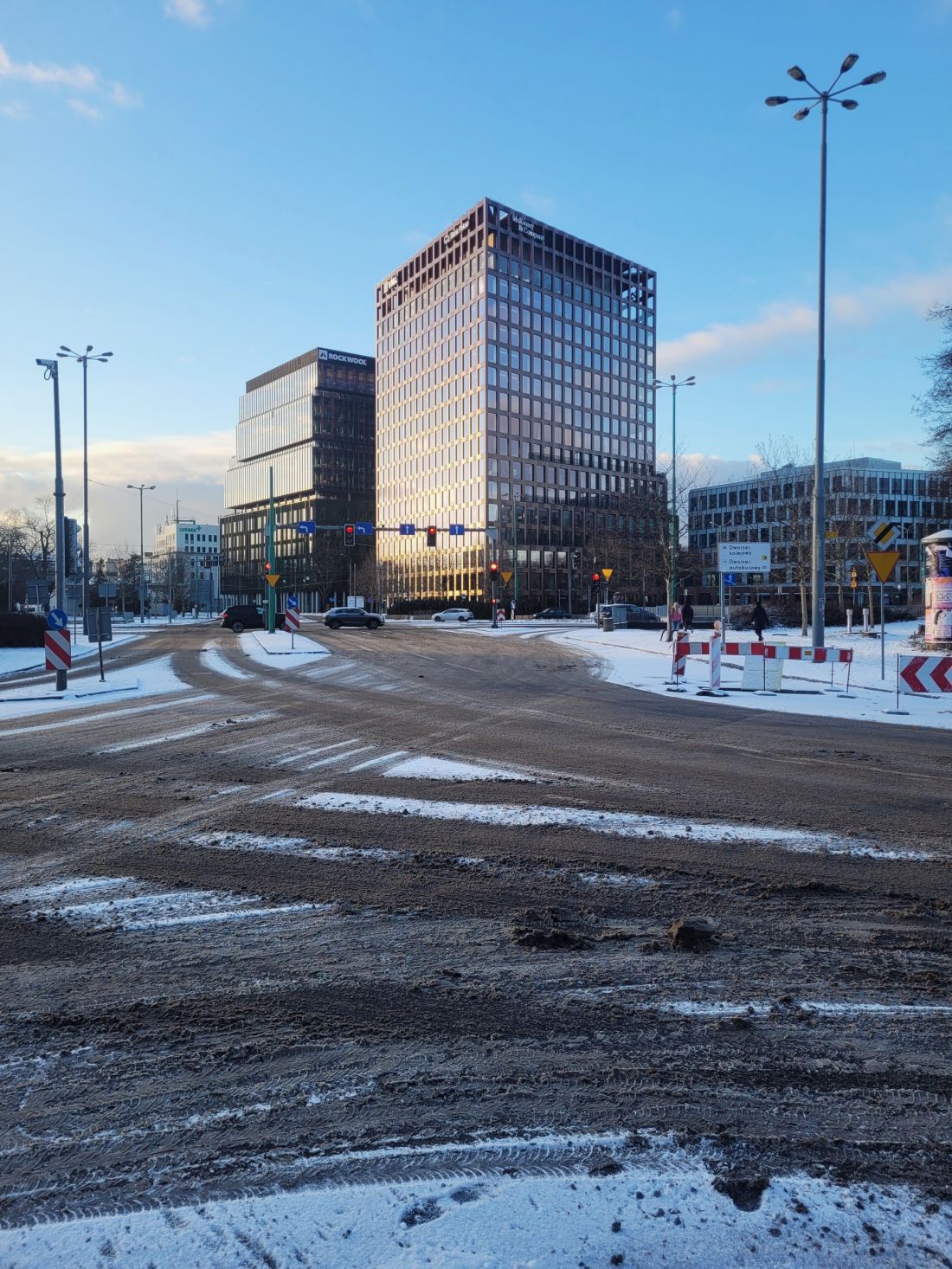 wylot ul. Niezłomnych w Poznaniu