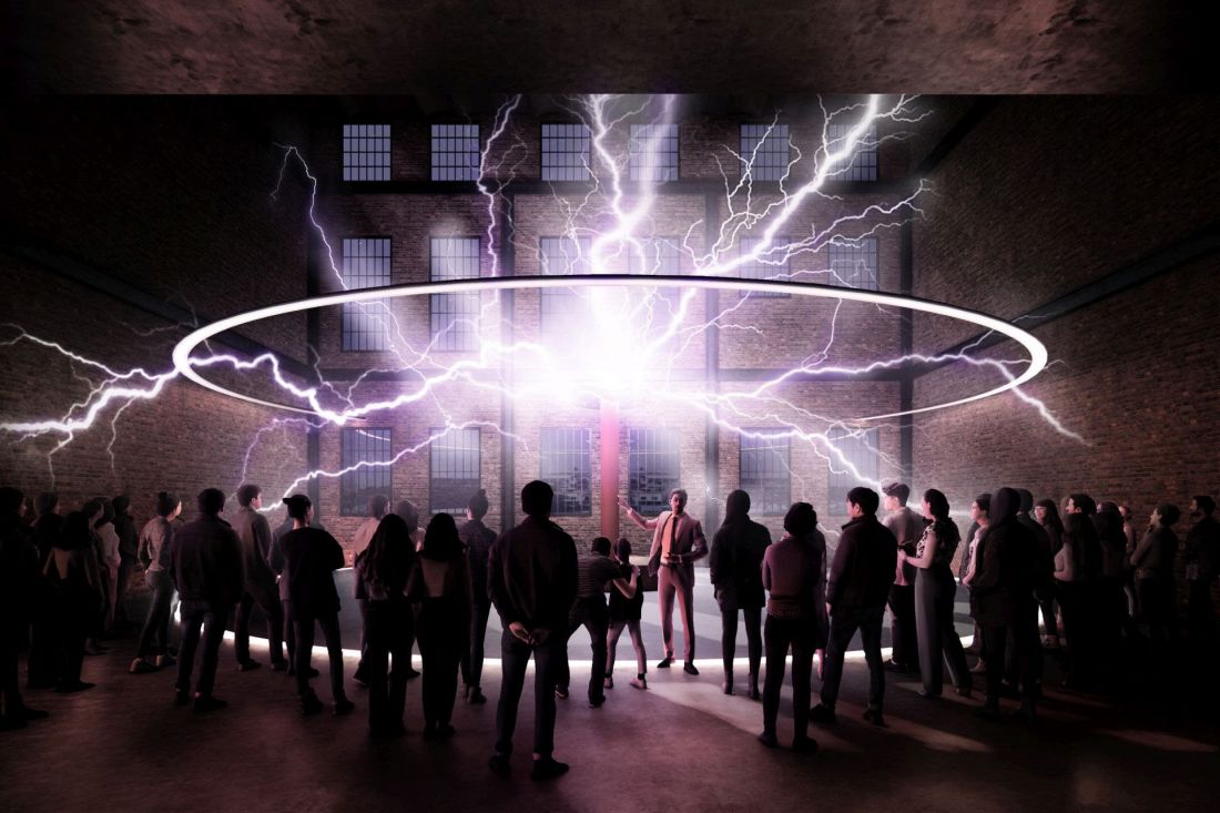 konkursowy projekt Muzeum Nikoli Tesli w Belgradzie