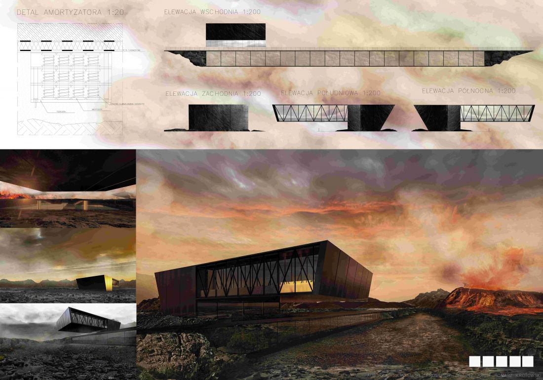 Centrum Edukacji Geologicznej - wizualizacja