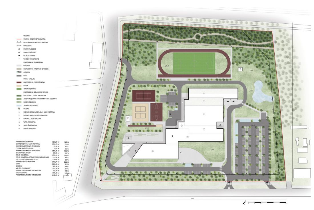 plan zagospodarowania terenu