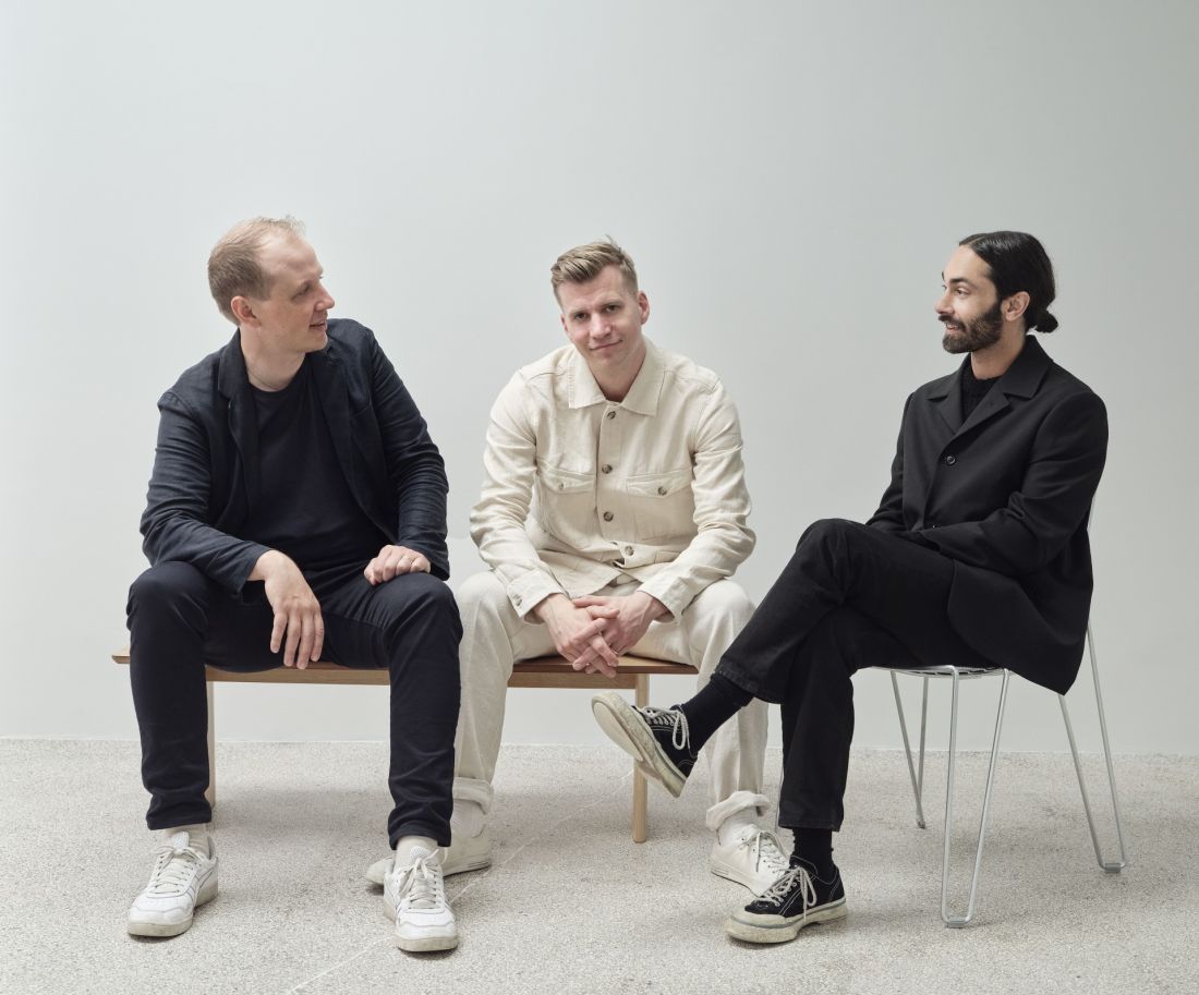 Martin Willers, Per Brickstad i Magnus Wiberg założyciele Transparent