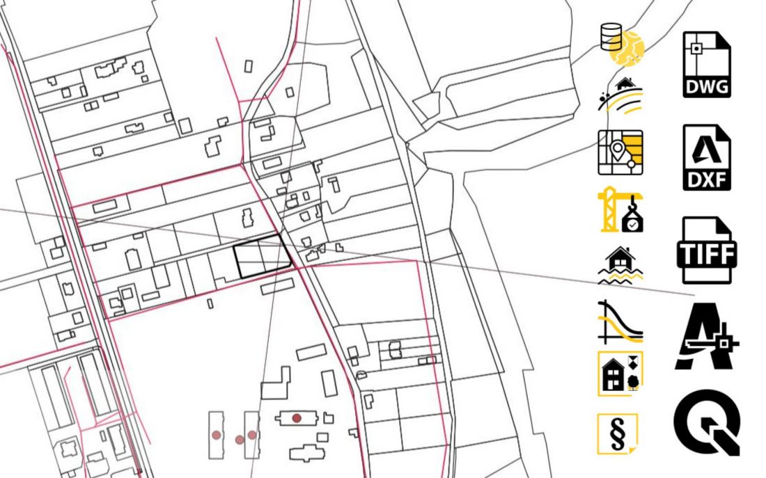 Dane źródłowe CAD/GIS w OnGeo.pl