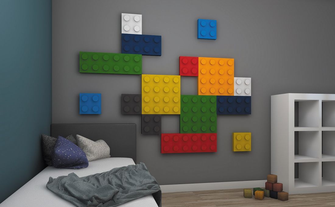 Panele klocki z serii DECOR