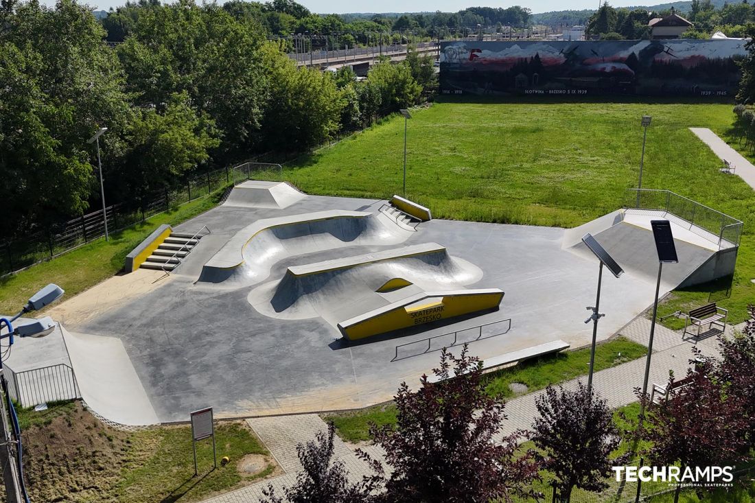 Skatepark w Brzesku