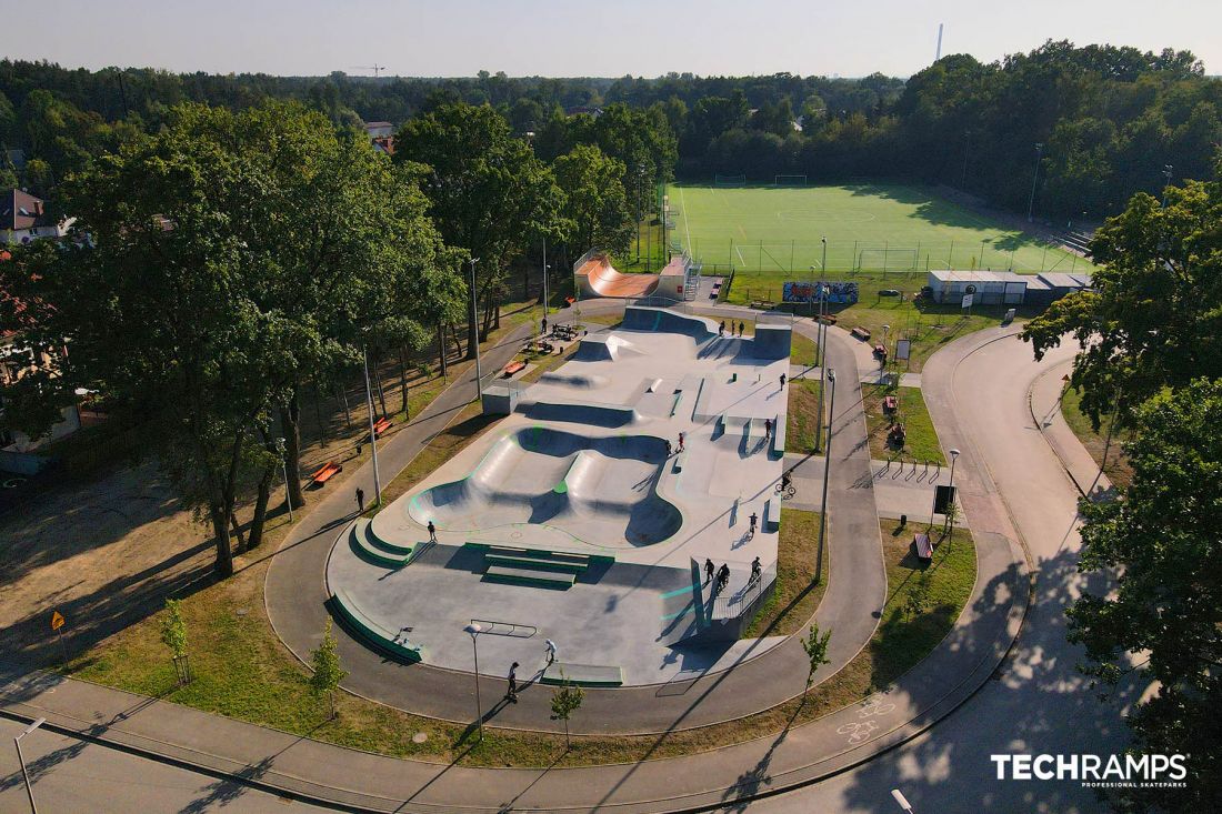 Skatepark w Zielonce