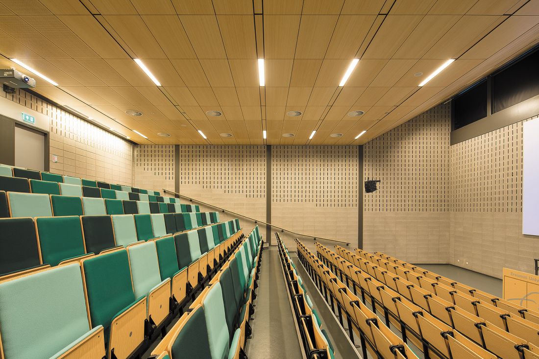 Bloczki akustyczne Soundblox®, Uniwersytet Erazma z Rotterdamu