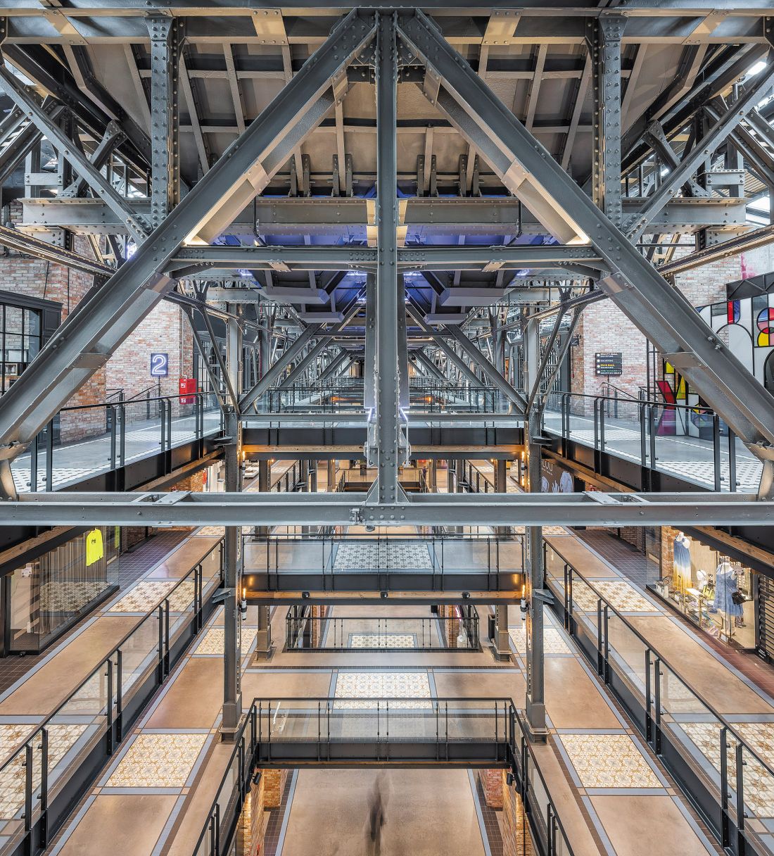 Balustrady szklane EC Powiśle Warszawa