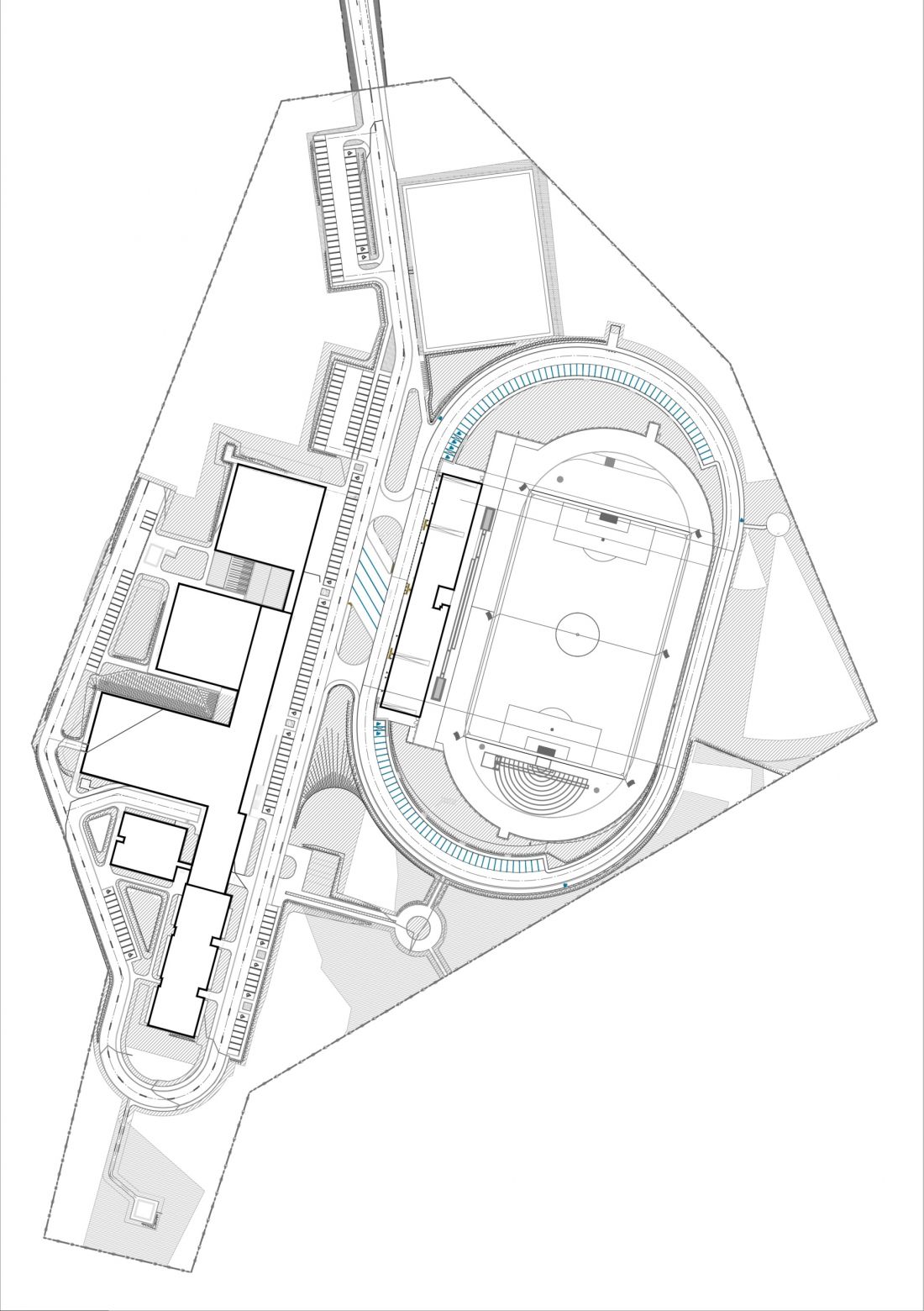 Centrum treningowe dla sportowców w Druskiennikach na Litwie - plan zagospodarowania przestrzennego
