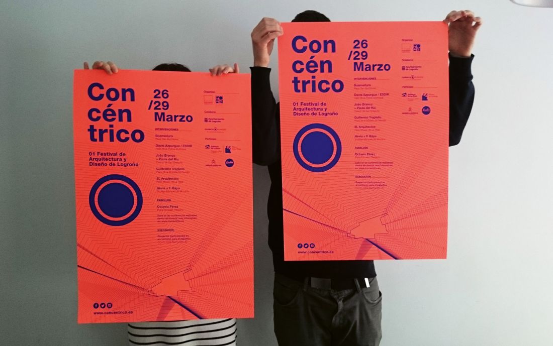plakat 1. edycji Concéntrico w Logroño 