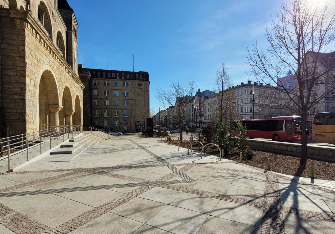 Otwarty Dziedziniec przed CK Zamek w Poznaniu