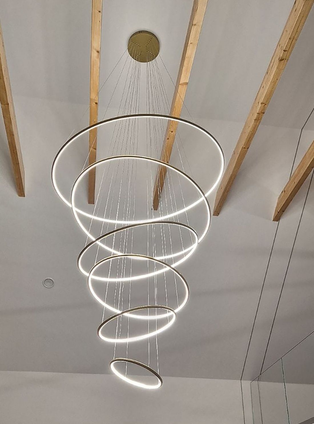Led Orbit No.6 gold