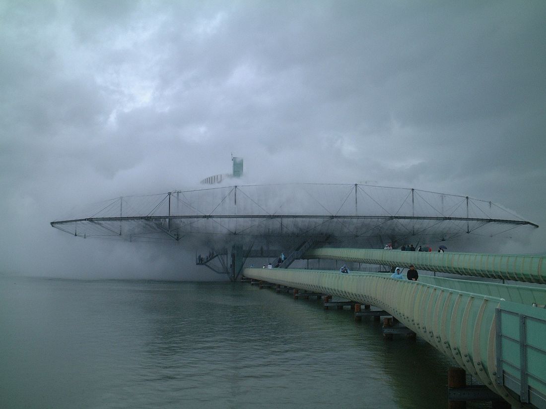 Blur Building, zrealizowany w 2002 roku w Yverdon-les-Bains