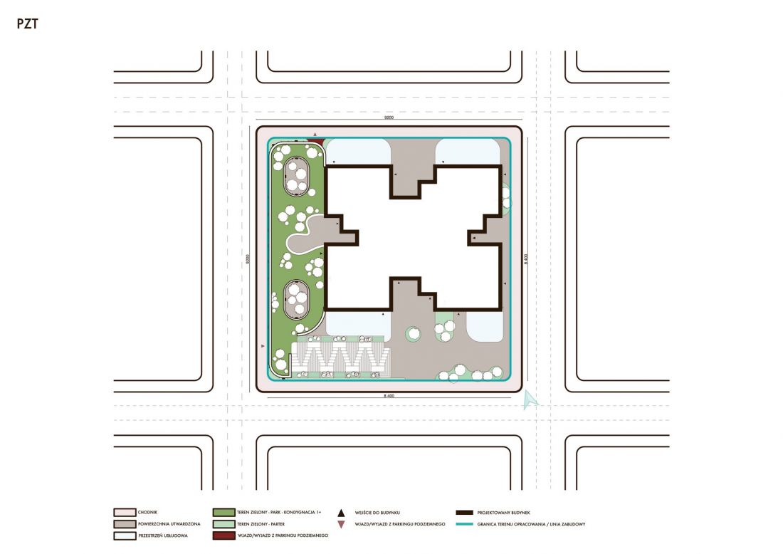 plan zagospodarowania terenu