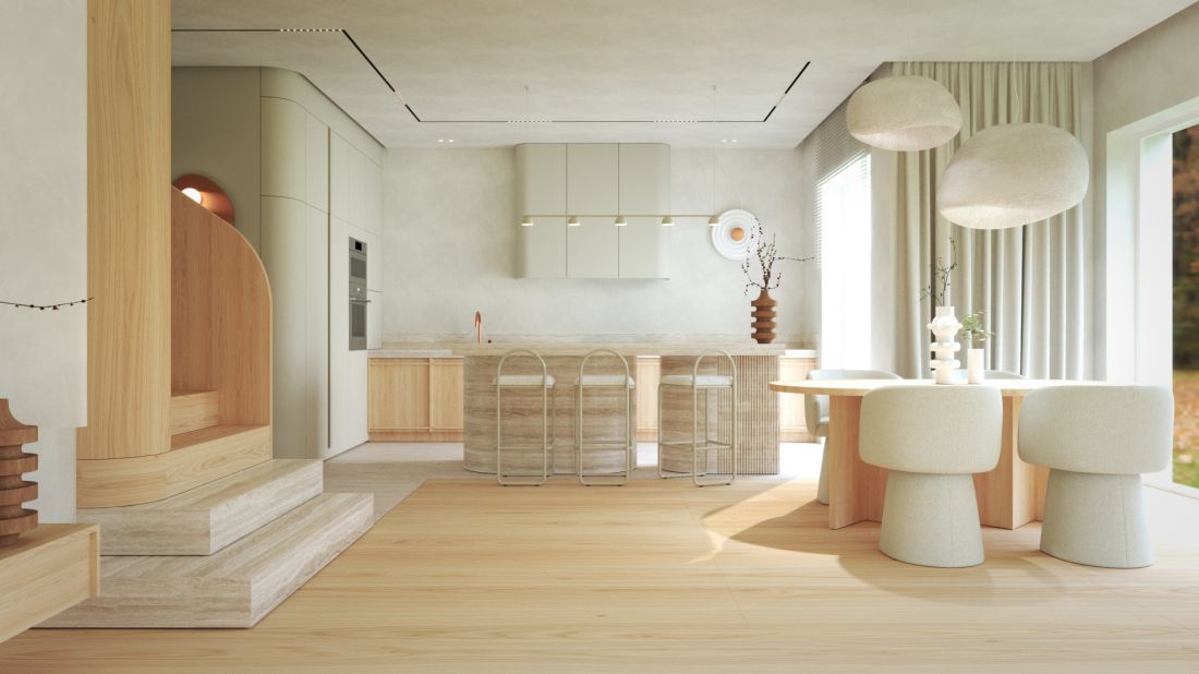 W Krakowie powstaje dom jednorodzinny, który połączy w sobie organiczność, funkcjonalność i nowoczesny design
