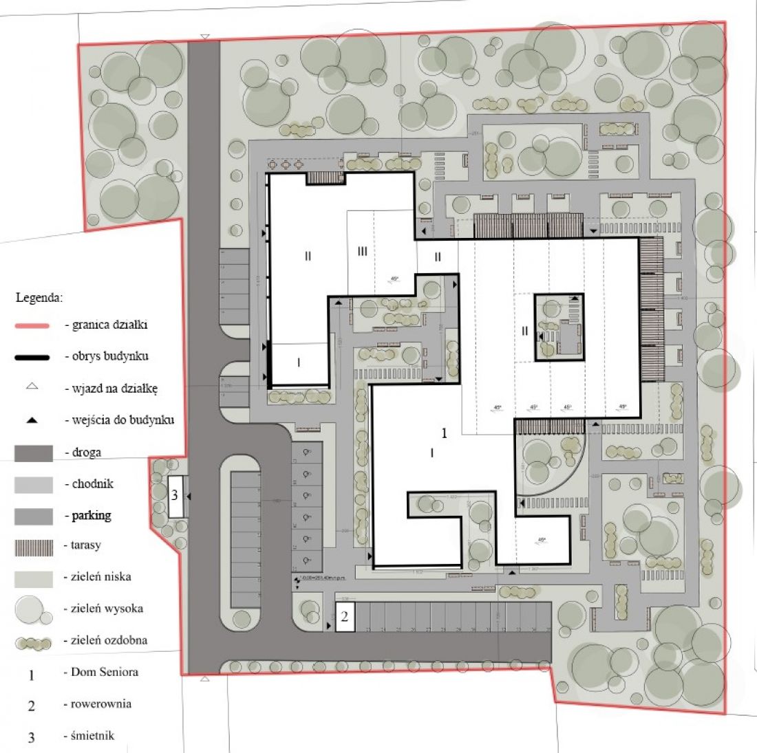 plan zagospodarowania terenu