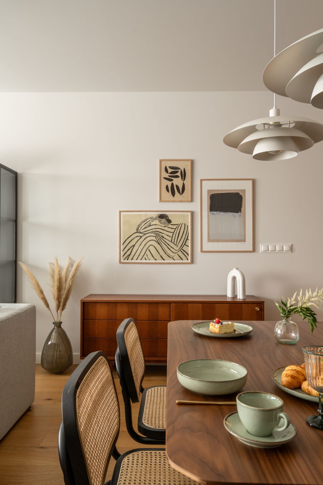 Apartament w stylu modern vintage we Wrocławiu przyciąga uwagę wyrafinowanymi detalami