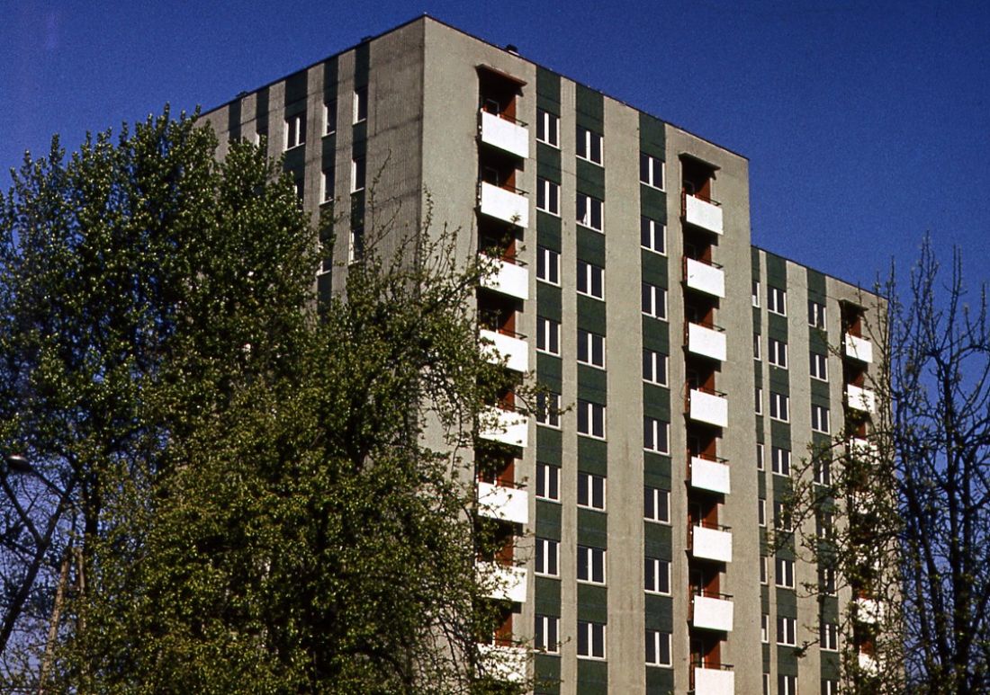 Budynki osiedla Paderewskiego - wygląd pierwotny