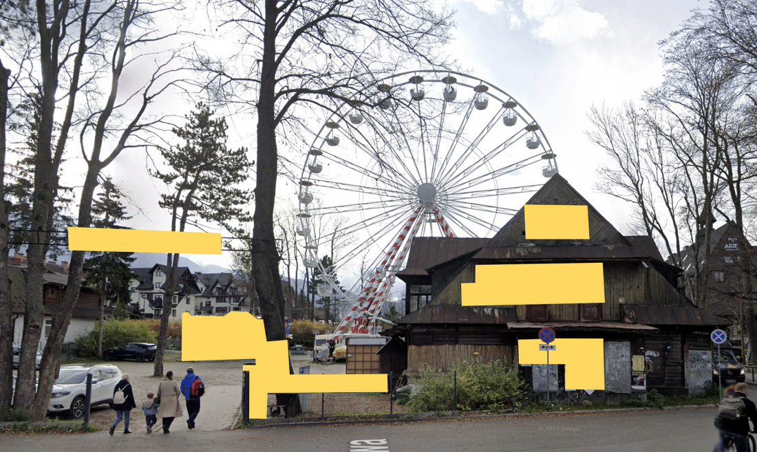 Reklamy zewnętrzne wymazane z przestrzeni publicznej - zakopane