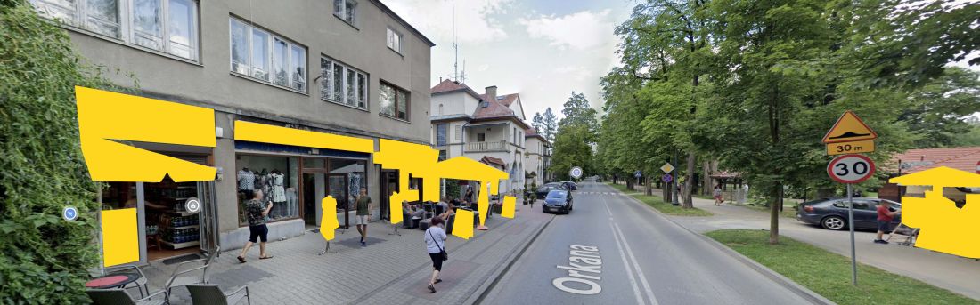 RReklamy zewnętrzne wymazane z przestrzeni publicznej - Rabka Zdrój