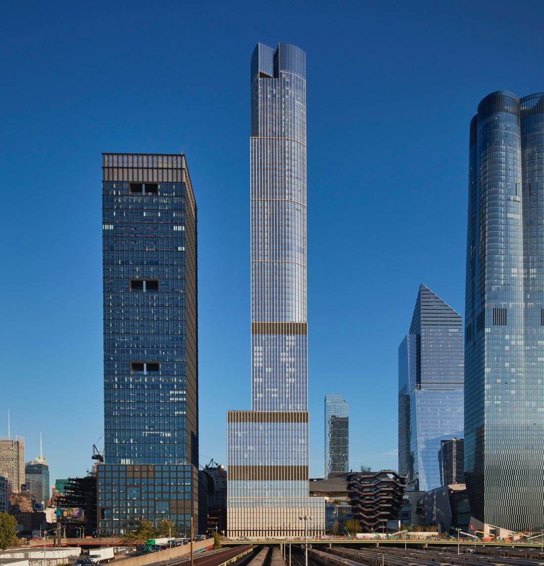 Wieżowiec 35 Hudson Yards w Nowym Jorku to jeden z najwyższych budynków kompleksu