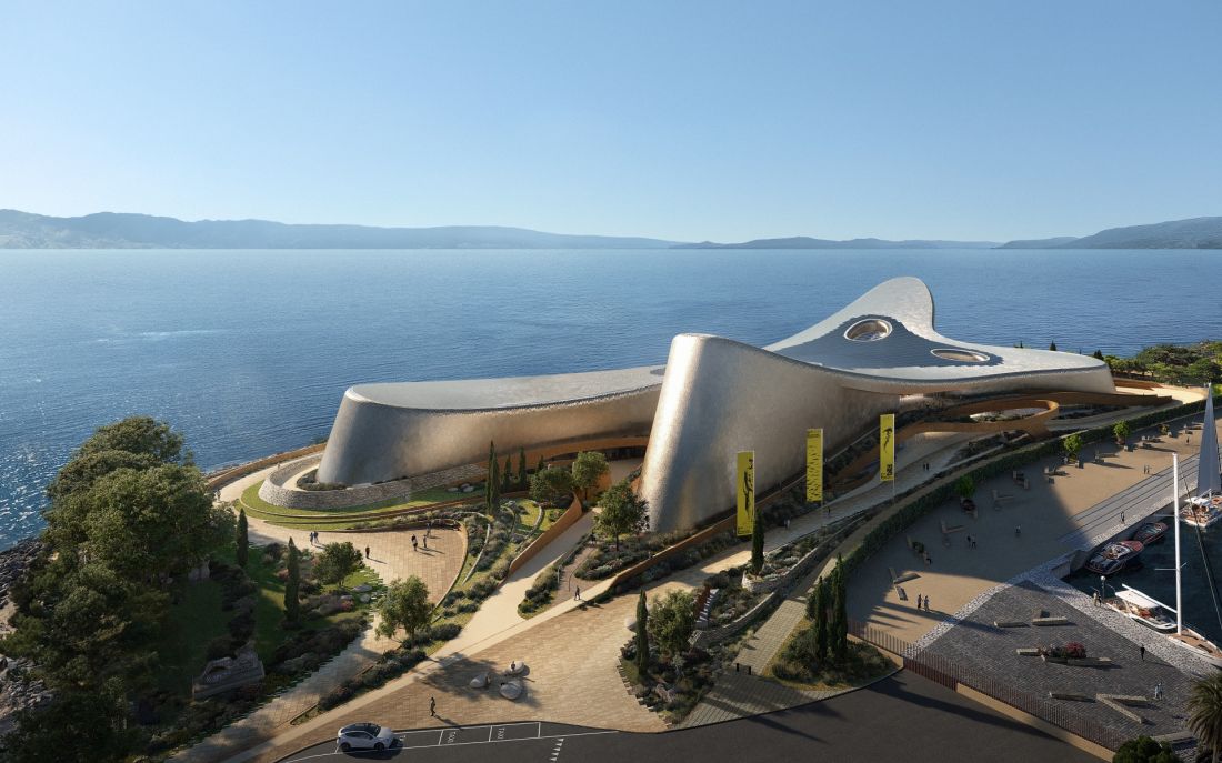 Bryła Centrum Kultury Śródziemnomorskiej w Reggio Calabria będzie przypominać promienistą symetrię rozgwiazdy