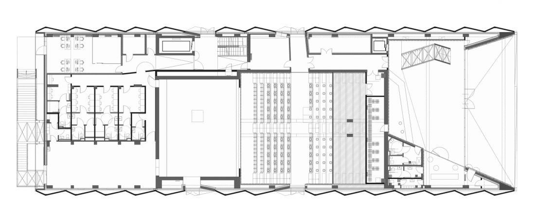 Teatro Borsoni, Brescia - rzut parteru
