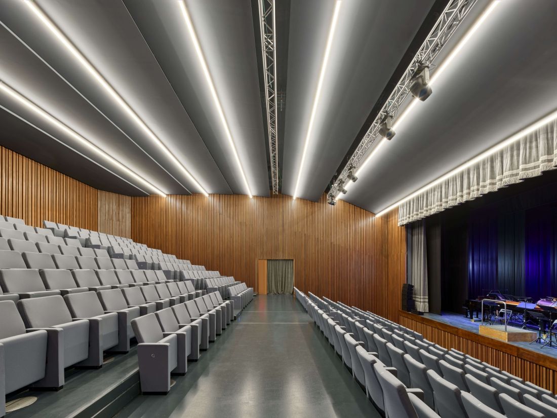 Teatro Borsoni, Brescia - widok na główną salę widowiskową