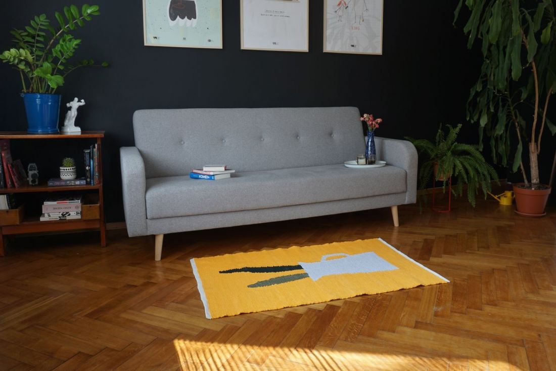 Kilim jako centralny punkt aranżacji - prostota i elegancja