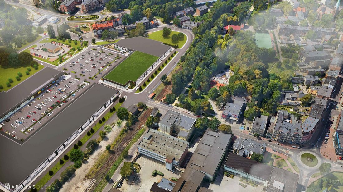Nowe centrum handlowe w miejscu dawnej huty w Siemianowicach Śląskich