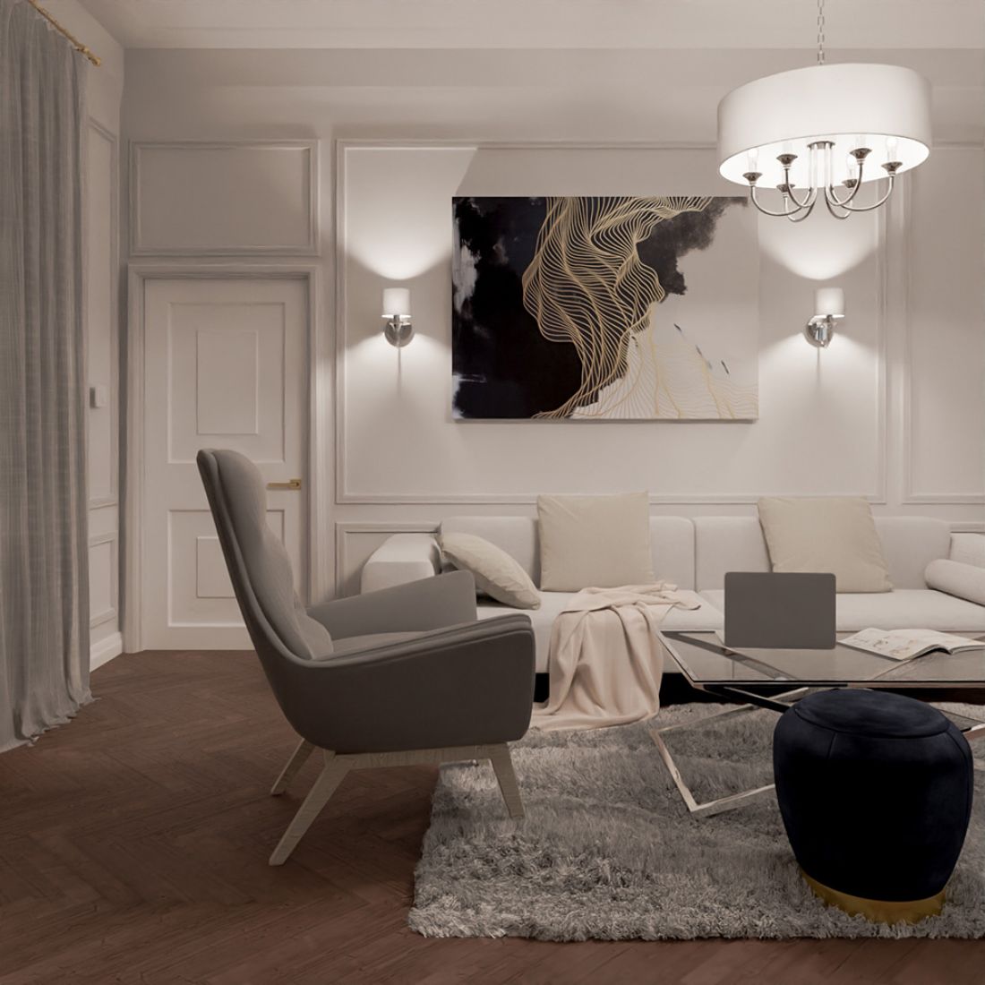 Lampy w stylu modern classic