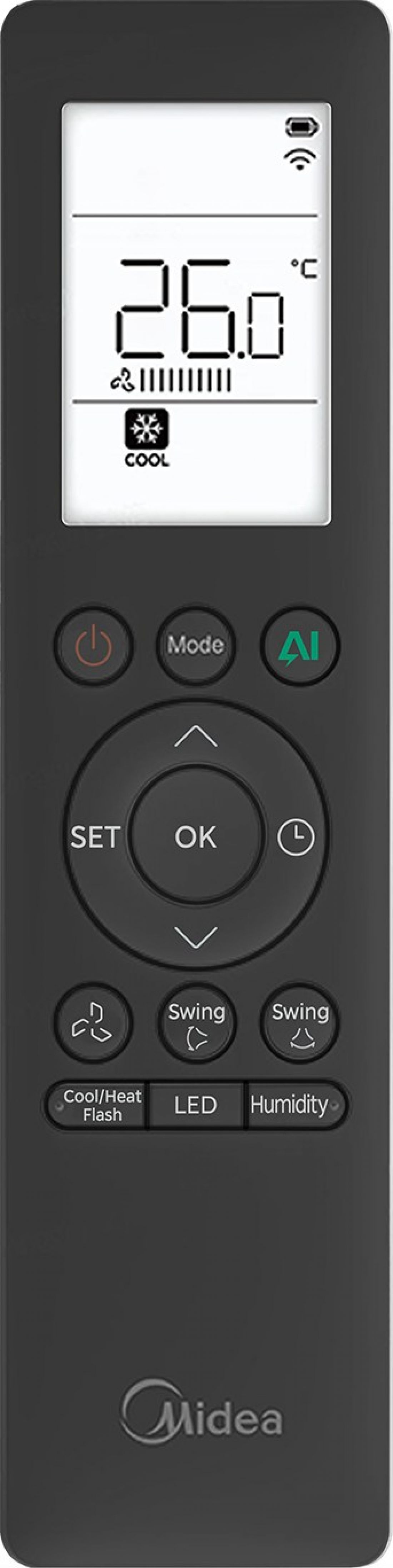 Midea Solstice AI EcoMaster Black