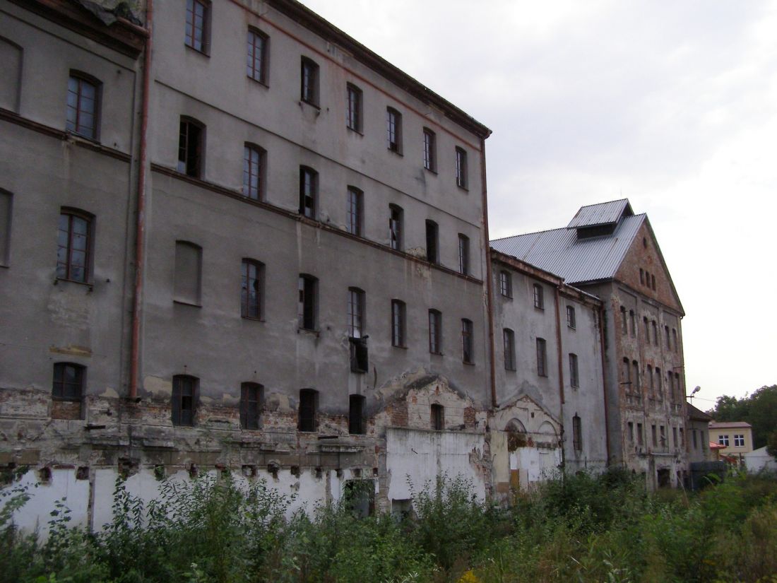 Młyn Szancera przed pożarem, 2012 rok