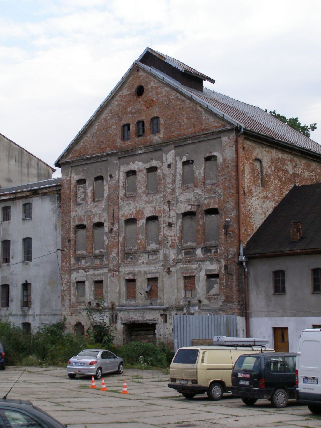Młyn Szancera przed pożarem, 2012 rok