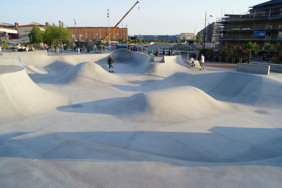 Skatepark w Malmo