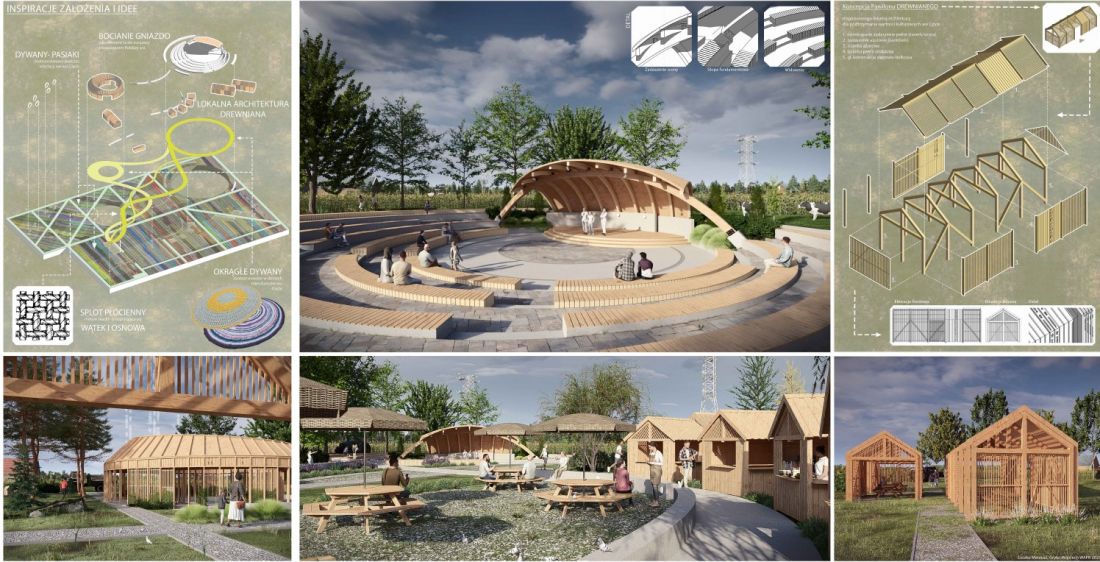 Wątek i Osnowa - przestrzeń tkana naturą