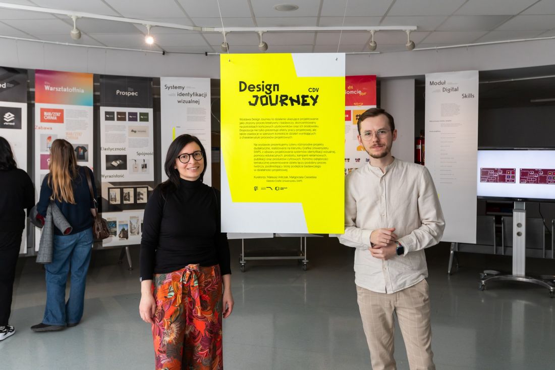 wystawa Design Journey SWPS
