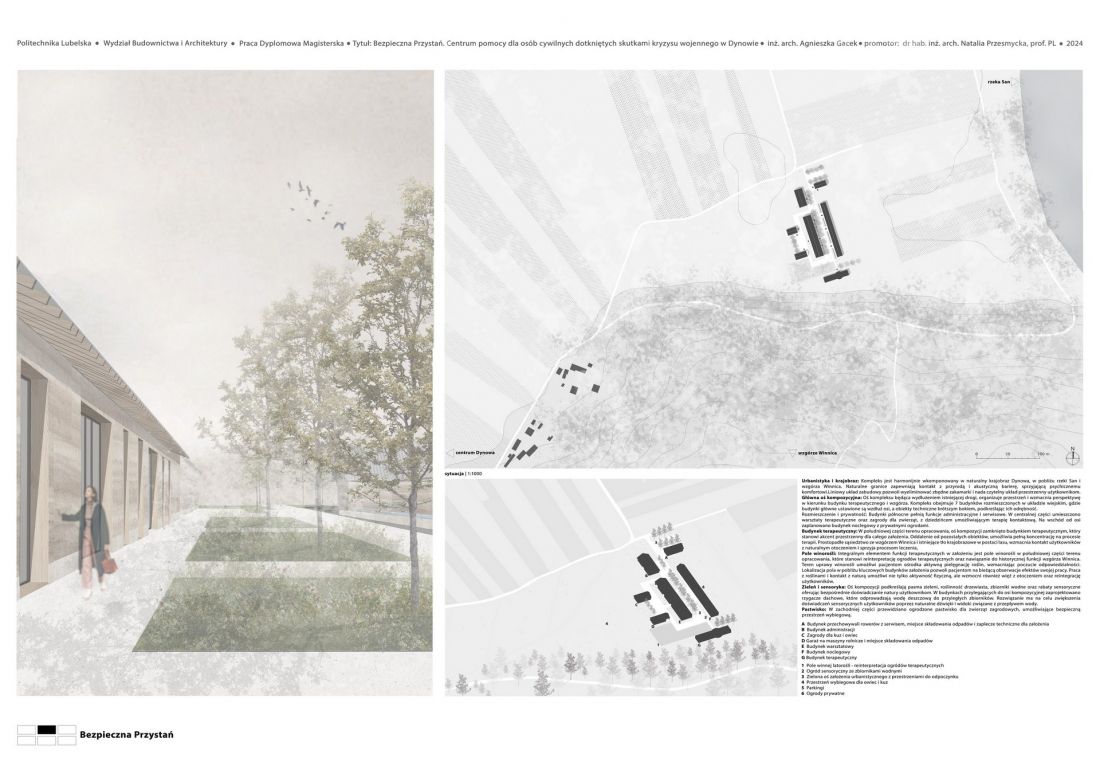 plansza II - plan sytuacyjny