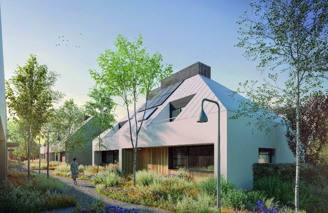 architektom marzyło się zaprojektowanie enklawy dla pieszych, bez samochodów