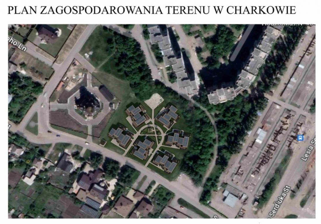 plan zagospodarowania terenu w Charkowie