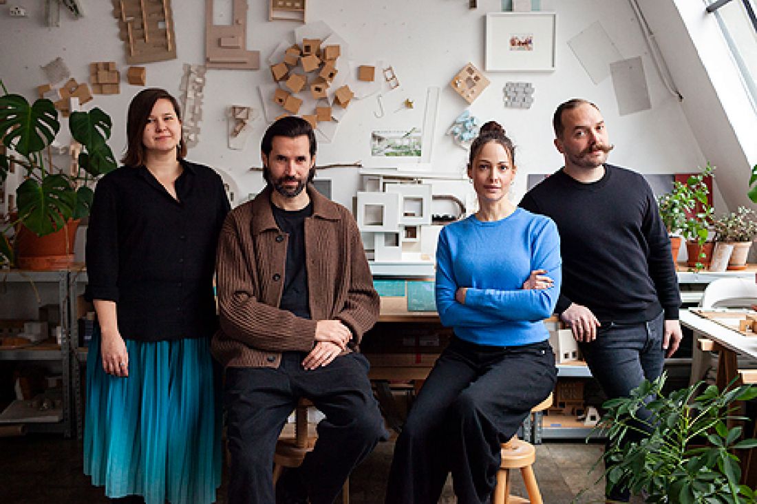 twórcy wystawy w Pawilonie Polskim na Biennale Architektury w Wenecji 2025