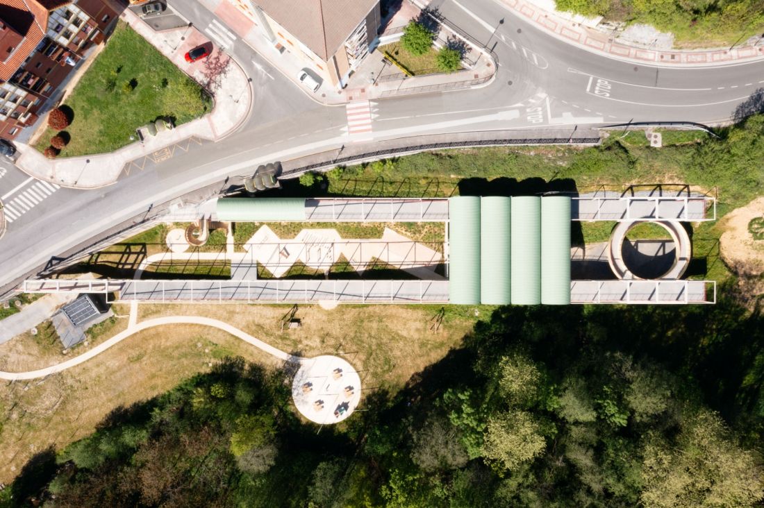 Zubitegi Park w Mallabii – widok z lotu ptaka