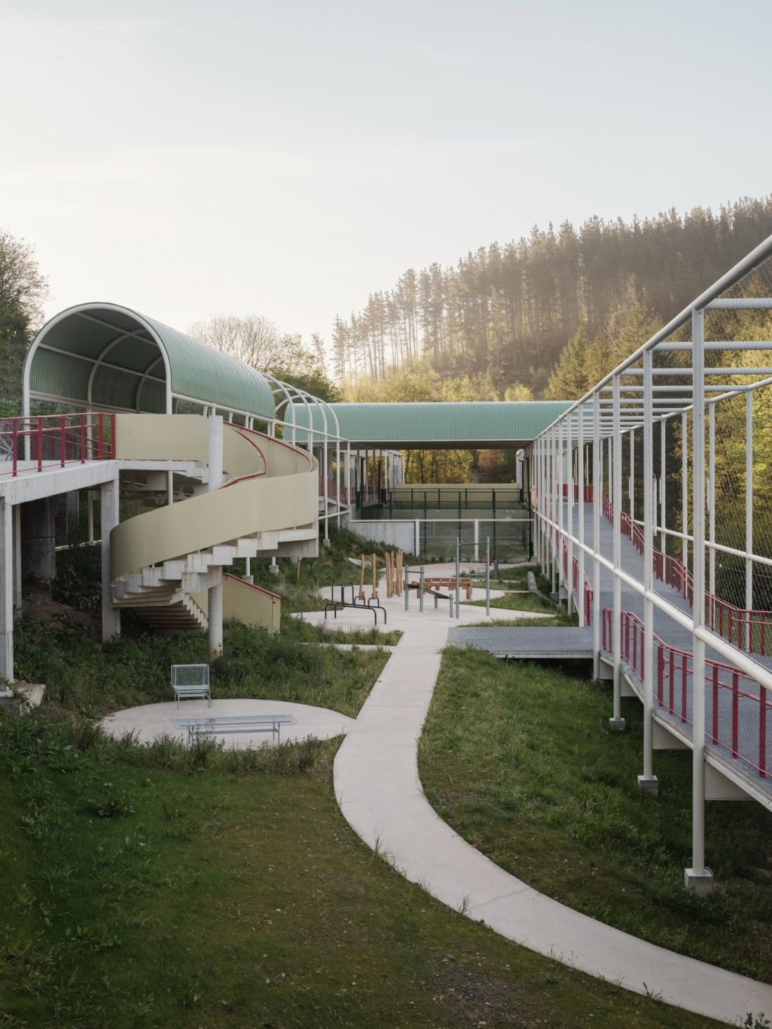 Zubitegi Park w Mallabii powstał na działce po dawnej oczyszczalni ścieków