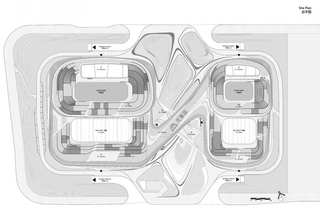 Infinitus Plaza w Kantonie - plan zagospodarowania przestrzennego 
